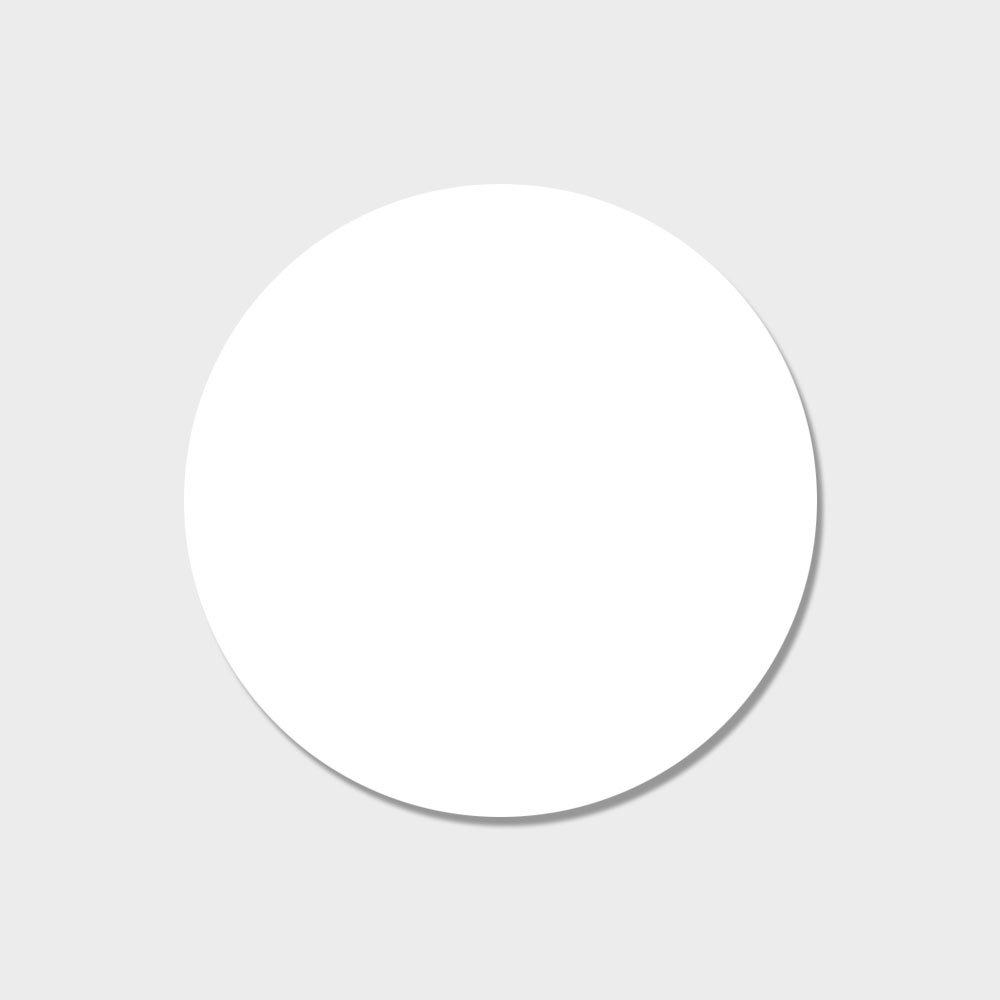 Sublimation Tea Coaster Circle