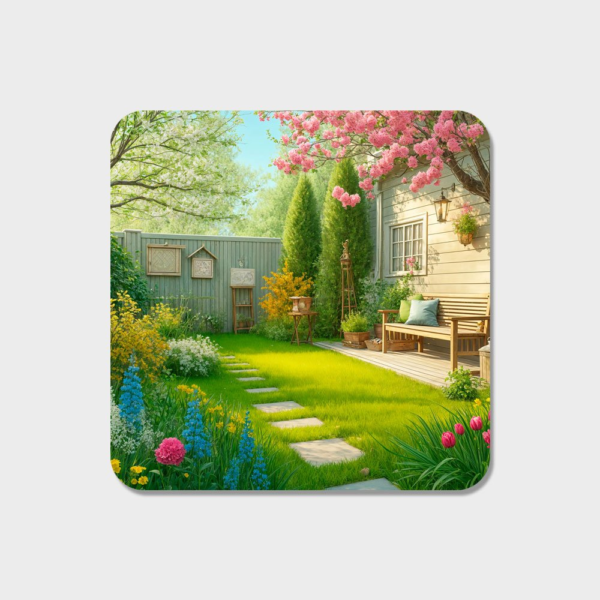Sublimation Tea Coaster Square