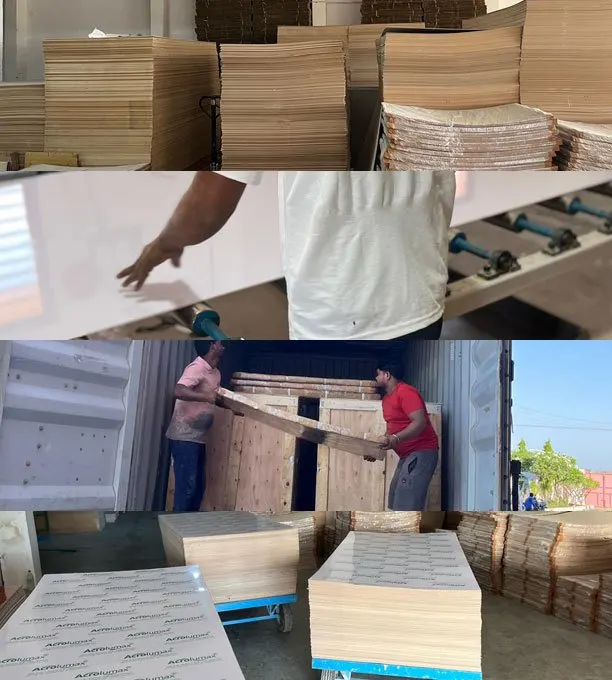 MDF sublimation sheets ready to export