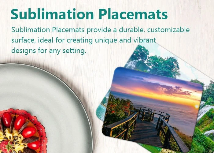 Sublimation print ready Placemats available in mdf and acrylic