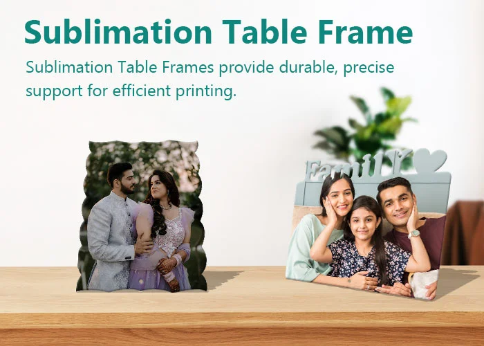 Sublimation print ready table frame
